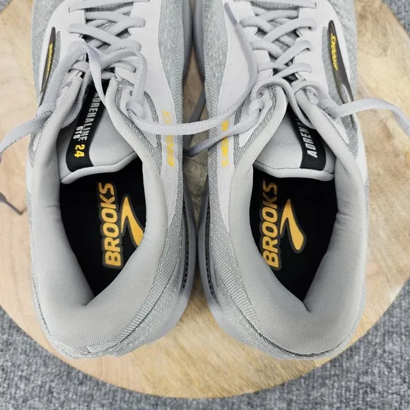 Brooks Adrenaline GTS 24 Mens Size 14 Gray Athletic Running Shoes 1104371D084