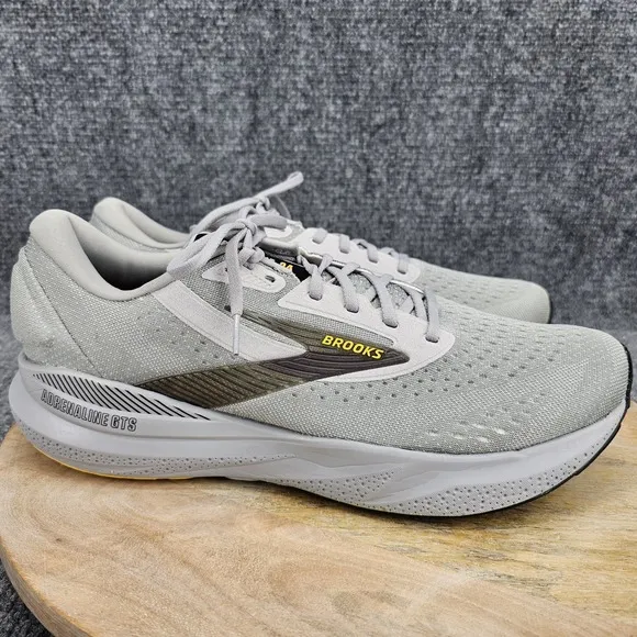 Brooks Adrenaline GTS 24 Mens Size 14 Gray Athletic Running Shoes 1104371D084