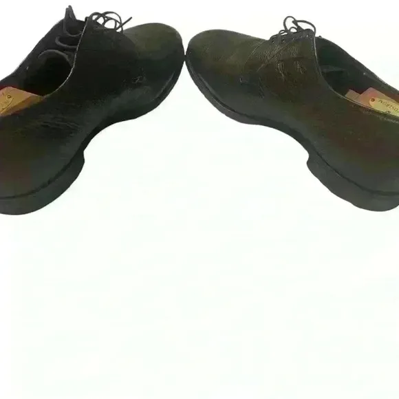 Brooks Brothers &quot;Commando&quot; Men 13 Brown Pebble Grain Leather Dress Shoe Oxford