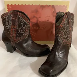 Brown Mark Nason Cowboy Boots