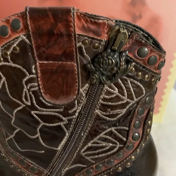 Brown Mark Nason Cowboy Boots