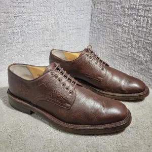 Bruno Magli Edgar Men’s Size 10M US Brown Leather Dress Oxford Shoes 86210