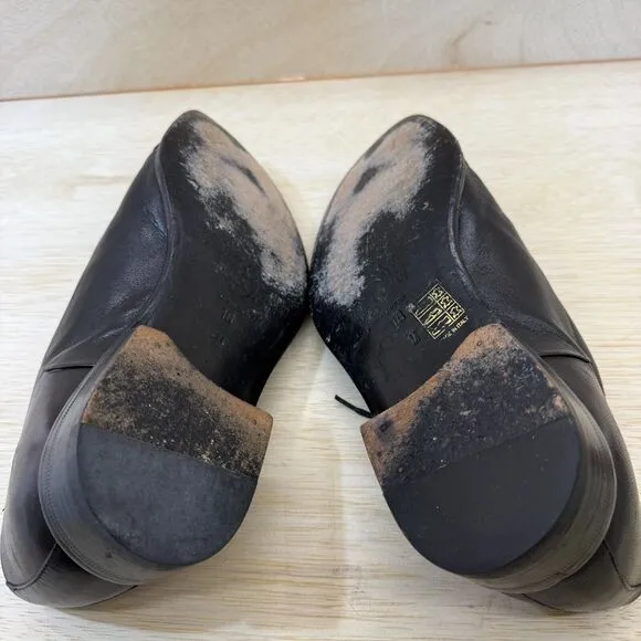 Bruno Magli Maioco Cap Toe Oxford Leather Dress Shoes Mens Size 10 Black F001 -7
