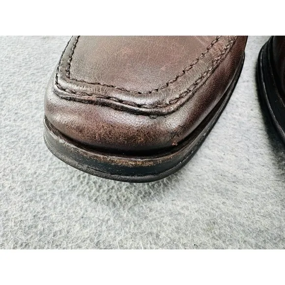 BRUNO MAGLI - Men Dress Shoes Size 10.5 M Brown Leather HAND MADE IN ITALY   B15