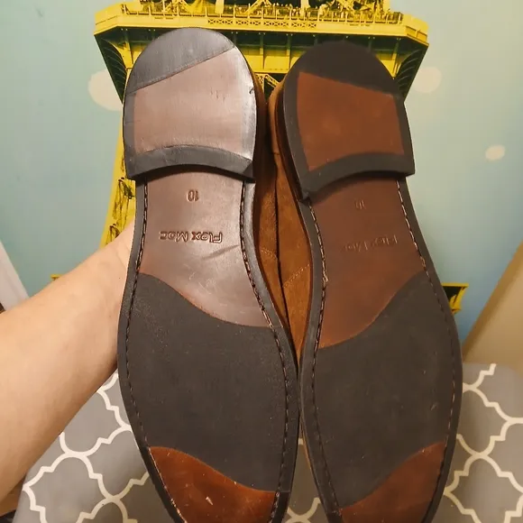 BULLOCK &amp; JONES Brown Suede Loafers SZ.10