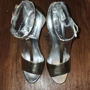 Bumper Mixed Metallic Sandal
