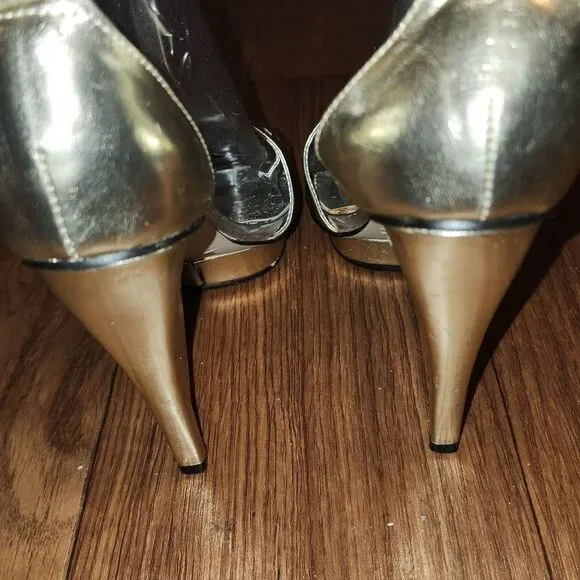 Bumper Mixed Metallic Sandal