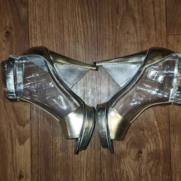 Bumper Mixed Metallic Sandal