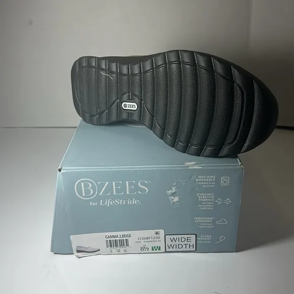 BZees For Lifestride Womens Gamma Slip-On Loafers - Medium &amp; Wide Width