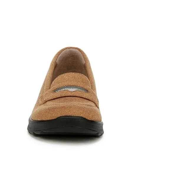 BZees For Lifestride Womens Gamma Slip-On Loafers - Medium &amp; Wide Width