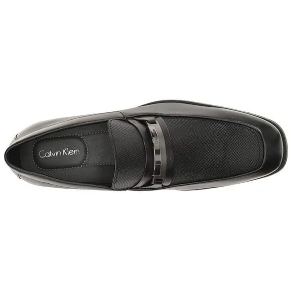 Calvin Klein Ernest Embossed Faux Leather Dress Shoes 10.5