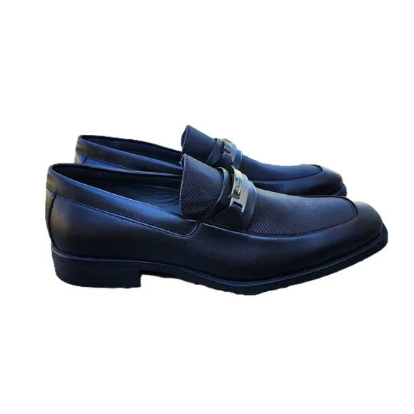 Calvin Klein Ernest Embossed Faux Leather Dress Shoes 10.5