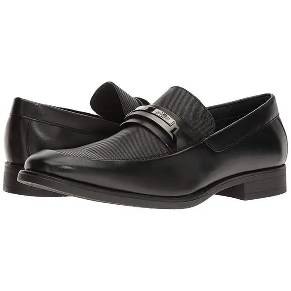 Calvin Klein Ernest Embossed Faux Leather Dress Shoes 10.5