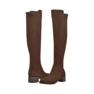 Calvin Klein Women's Deedee Over-the-Knee Boots, Medium Brown, 9M