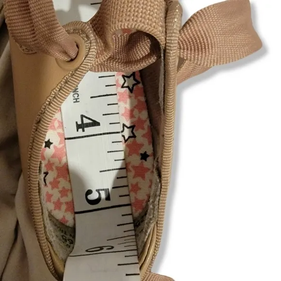 Capezio Tan Tap Shoes Girl's Size 7