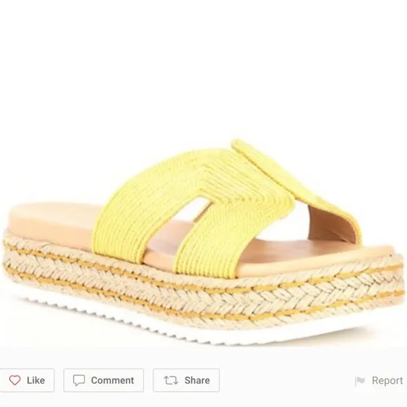Carvela Kurt Geiger Kaia Espadrille sandals platform euro41, us11