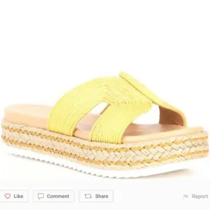 Carvela Kurt Geiger Kaia Espadrille sandals platform euro41, us11