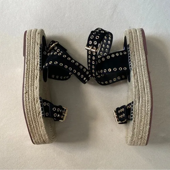 CAVERLEY Spy Espadrille Sandals Size 41/10