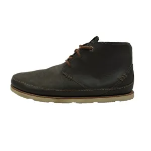 Chaco Men's Thompson Chukka Boots Dark Gray Gull Leather Casual Shoes US‎ 8 EUC