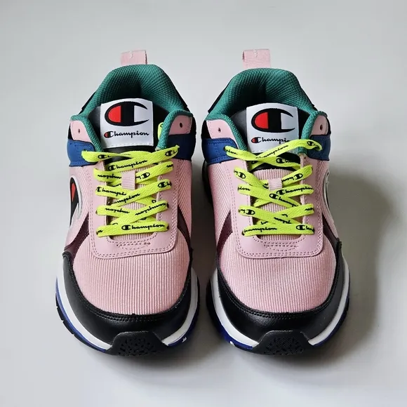 CHAMPION 93 Eighteen Block Multi-Color Shoes Unisex Multicolored Sneakers 6Y