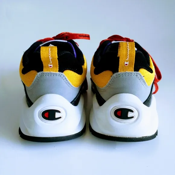 Champion 93 Eighteen Block White&amp; Multicolor Shoes