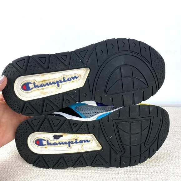 CHAMPION 93eighteen SP BLOCK sneakers 90s / Y2K Mens size 8
