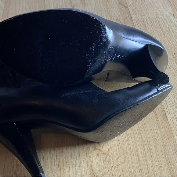 Chanel heel boots