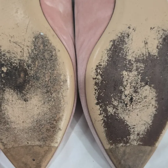 Charlotte Olympia Pink Cat Face Ballet Flats