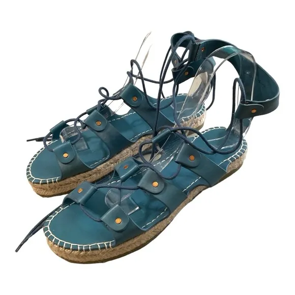 Charlotte Stone Joni Sandals Size 8
