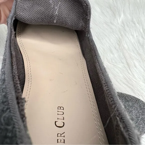 Charter Club Purcie Scotty Loafer Flats Grey Size 8M