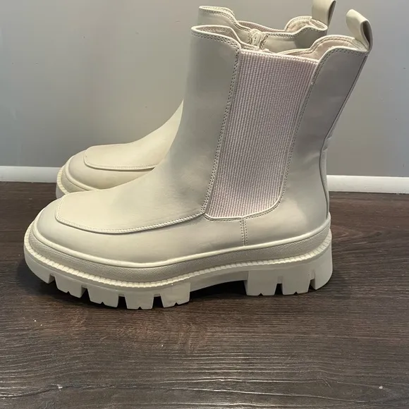 Chelsea Lug Boots from Lane Bryant 10W