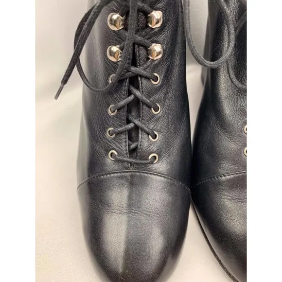 Chloë Sevigny for Opening Ceremony Leather Ankle Boots EU 37 US 6