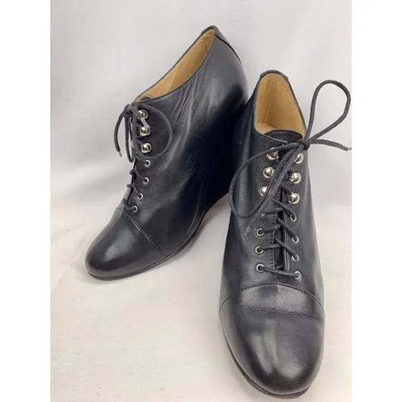 Chloë Sevigny for Opening Ceremony Leather Ankle Boots EU 37 US 6