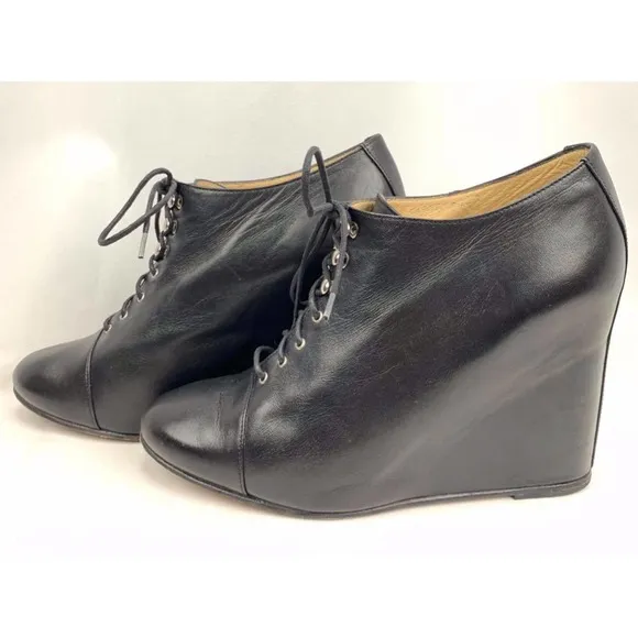 Chloë Sevigny for Opening Ceremony Leather Ankle Boots EU 37 US 6