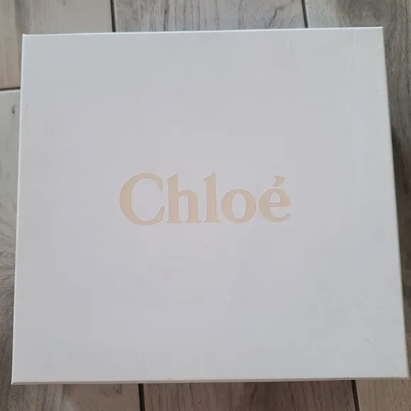 CHLOE Burgundy Platform Shoes with Peep-Toe &amp; Ankle Straps Size EUR 36 NIB