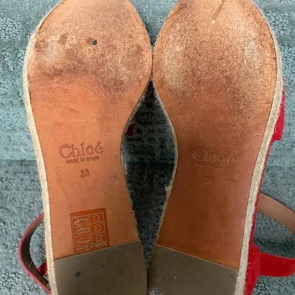 Chloe platform sandals