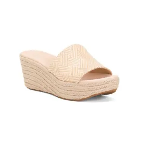 CHOCOLAT BLU Natural Combo Yvon Wedge Sandals