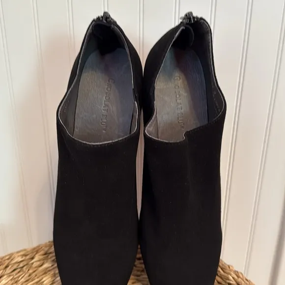 Chocolat Blu Orra Block Heel Bootie Elegant Black Women's Shoe - 8