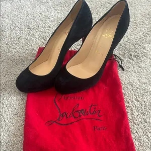 Christian Louboutin Black Heels Classic Stiletto Pumps