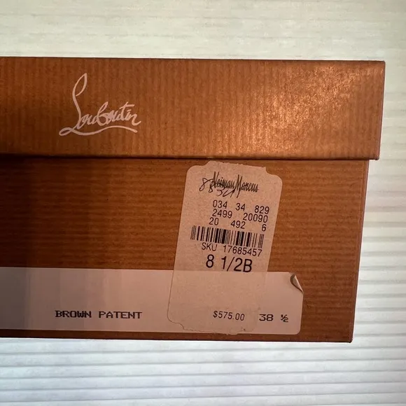Christian Louboutin Brown Stiletto Heels