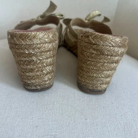 Christian Louboutin Espadrille Wedge Sandals 9-10