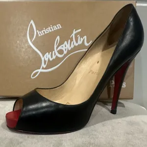 Christian Louboutin Peep-Toe Heels