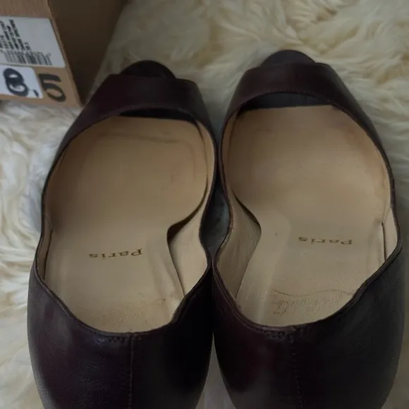 Christian Louboutin Women's Peep Toe Heels - Dark Brown