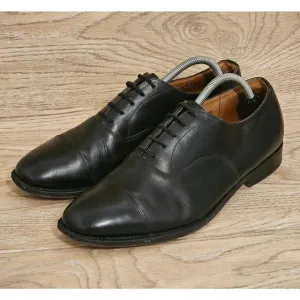Church’s Black Leather Oxford Derby Dress Shoes Mens Size 9 England Custom Grade