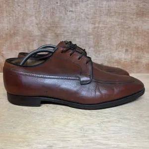 Church's Brown Leather Apron Toe Oxford Shoes Men Size 9.5 G UK, 10.5 US