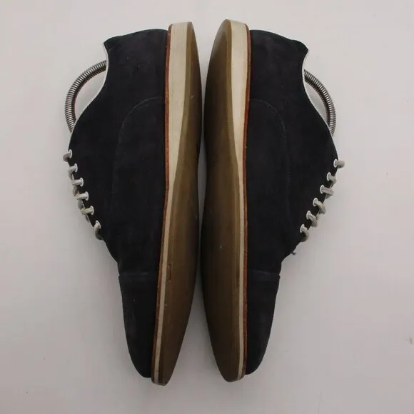 Church’s Hirst 2 Men's Size UK 8 F Blue Navy Suede Cap toe  Oxford Dress Shoes