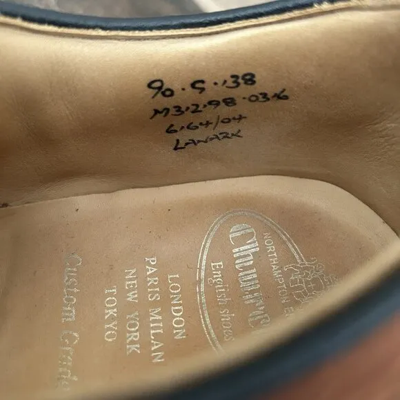 Church's Lanark Bown Leather Oxford Dress Shoes Mens UK 9G US 10
