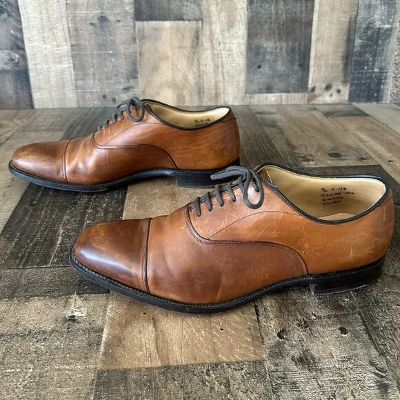 Church's Lanark Bown Leather Oxford Dress Shoes Mens UK 9G US 10