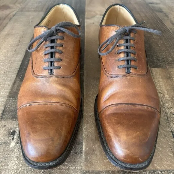 Church's Lanark Bown Leather Oxford Dress Shoes Mens UK 9G US 10