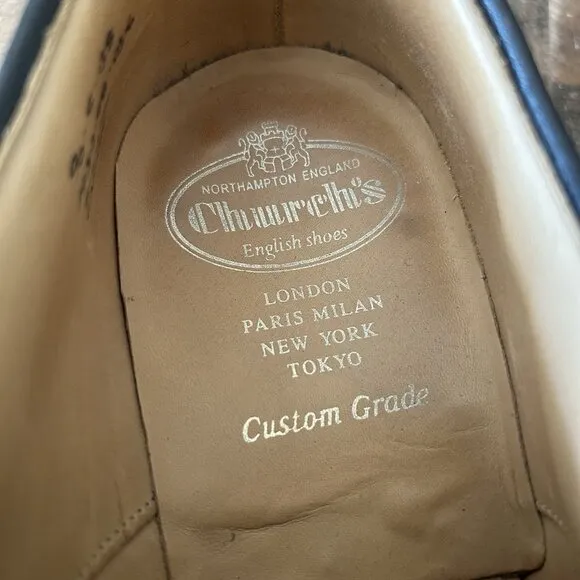 Church's Lanark Bown Leather Oxford Dress Shoes Mens UK 9G US 10